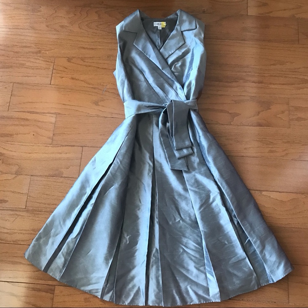 Jones Studio Silver Occasion Dress